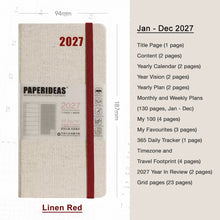 Load image into Gallery viewer, 2027 Paperideas Weeks | Weekly Planner