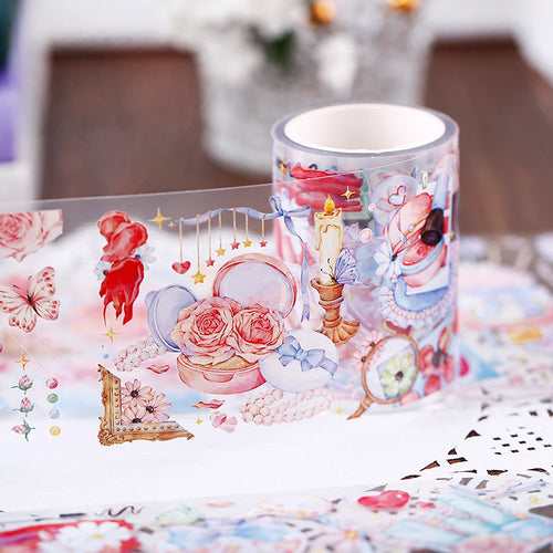 PET Tape Makeup Collection bujo sticker scrapbook planner washi tape 