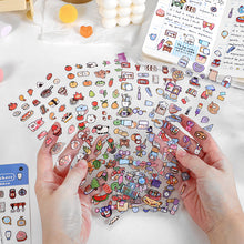 Load image into Gallery viewer, The Little Things PET Sticker Pack 4 Sheets hobonichi planner sticker icon stickers 