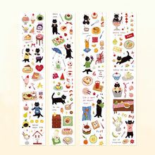 Load image into Gallery viewer, Fruity Cats Sticker Tape Springforth planner stickers bullet journal junk journal scrapbook