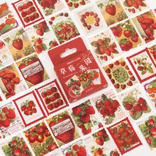 Load image into Gallery viewer, Stickers 46 Pcs | Strawberry