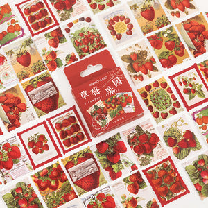 Stickers 46 Pcs | Strawberry