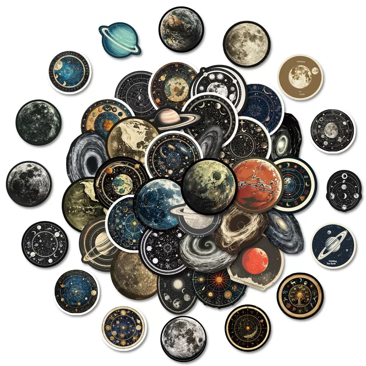 Cosmos Sticker Pack 50 Pcs - Free NZ Delivery on orders over $70 ...