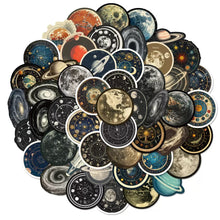 Load image into Gallery viewer, cosmos-sticker-pack-50pcs bullet journal hobonichi planner junk journal scrapbook journal stickers