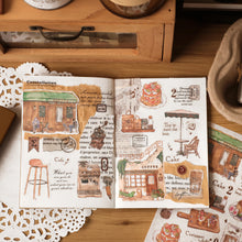Load image into Gallery viewer, Washi Sticker Sheet Watercolour Style bullet journal sticker scrapbook journaling stickers traveller&#39;s notebook hobonichi