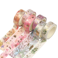 Load image into Gallery viewer, Washi Tape magical garden 6 pack Bullet Journal Decoration Scrapbooking creative journaling