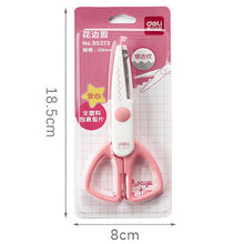 Load image into Gallery viewer, Craft Scissors Wavy Edge Paper Scissors Zig zag paper cutter crafting