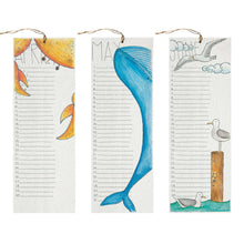 Load image into Gallery viewer, Wall Planner Perpetual Calendar Seaside hedgehog journals