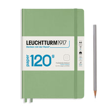 Load image into Gallery viewer, Leuchtturm1917 120gsm Edition A5 Medium Dotted Notebook new sage