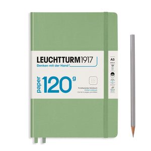 Leuchtturm1917 120gsm Edition A5 Medium Dotted Notebook new sage