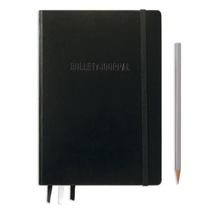 Leuchtturm1917 Bullet Journal Edition 2 | A5 Medium Dotted Notebook 120gsm black