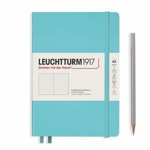 Leuchtturm1917 Dotted Notebook Medium A5 Bullet Journal New Rising Colours Aquamarine