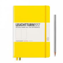 Load image into Gallery viewer, Leuchtturm1917 Dotted Notebook Medium A5 Bullet Journal Lemon