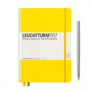 Leuchtturm1917 Dotted Notebook Medium A5 Bullet Journal Lemon