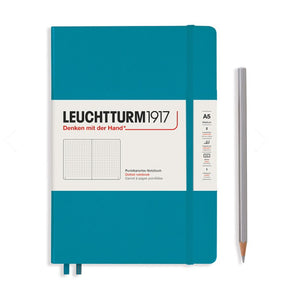 Leuchtturm1917 Smooth Colours Dotted Notebook Medium A5 Bullet Journal ocean