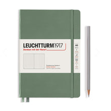 Load image into Gallery viewer, Leuchtturm1917 Smooth Colours Dotted Notebook Medium A5 Bullet Journal olive
