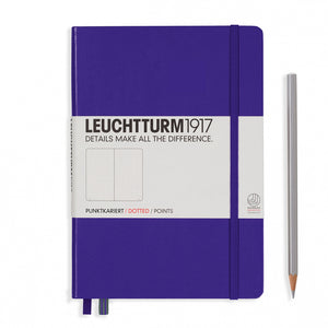 Leuchtturm1917 Dotted Notebook Medium A5 Bullet Journal Purple