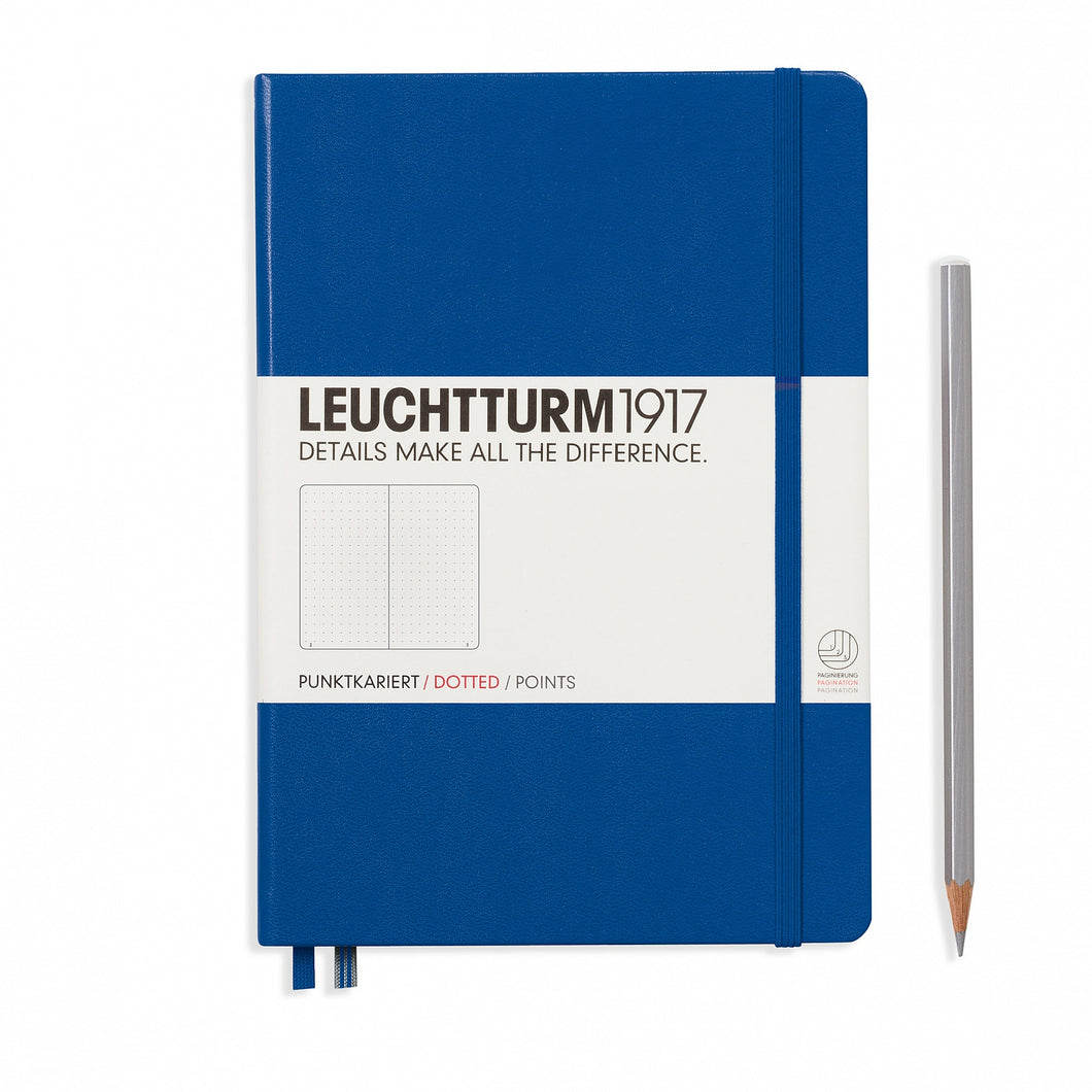 Leuchtturm1917 Dotted Notebook Medium A5 Bullet Journal Royal Blue