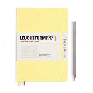 Leuchtturm1917 Smooth Colours Dotted Notebook Medium A5 Bullet Journal vanilla 