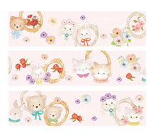 Load image into Gallery viewer, PET washi tape pinky cutie animals bullet journal scrapbook stickers