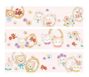 PET washi tape pinky cutie animals bullet journal scrapbook stickers