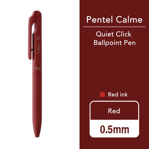 Pentel Calme Ballpoint Pen 0.5mm bullet journal hobonichi everyday writing