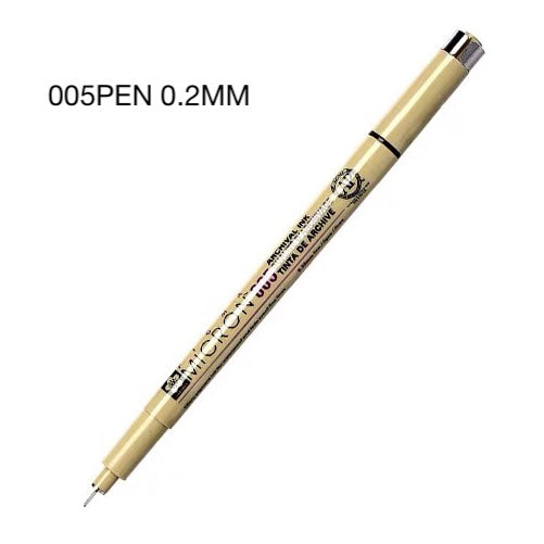 Sakura : Pigma : Micron Pen 005 : Blue : 0.2mm