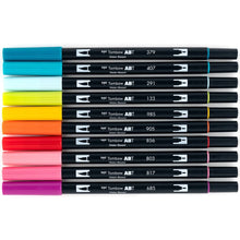 Load image into Gallery viewer, Tombow ABT Dual Brush 10 Colour Set Tropical