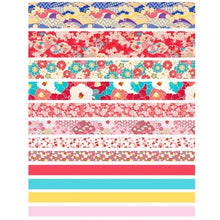 Load image into Gallery viewer, Washi Tape Japanese Style Sakura Pink Bullet Journal Decoration Scrapbooking Set of 12