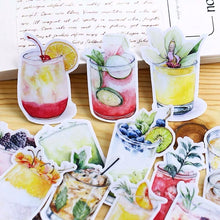 Load image into Gallery viewer, Cocktail Drink Stickers 20Pcs Bullet Journal Scrapbooking stickers 