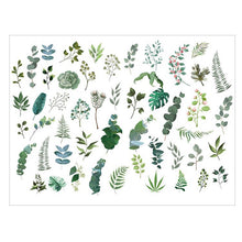 Load image into Gallery viewer, Green Plant Stickers 50Pcs