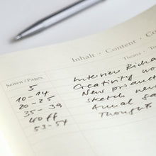 Load image into Gallery viewer, Leuchtturm1917 Dotted Notebook Medium A5 Bullet Journal Index Page