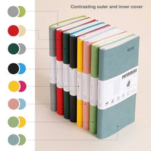 Load image into Gallery viewer, paperideas-12-months-weekly-and-monthly-notebook-soft-cover-details hobonichi weeks