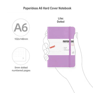 Paperideas A6 Hard Cover Notebook mini notebook scrapbooking small planner