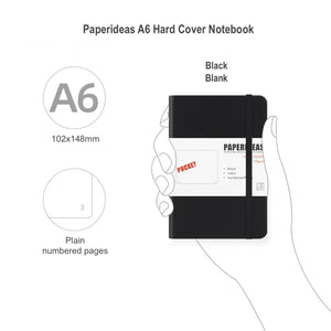 Paperideas A6 Hard Cover Notebook mini notebook scrapbooking planner