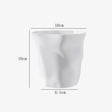 Load image into Gallery viewer, pen cup white 10x10 aesthetic pen holder