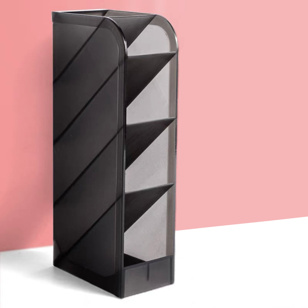 pen holder desk organiser medium black