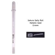 Load image into Gallery viewer, Sakura Gelly Roll silver 0.4mm