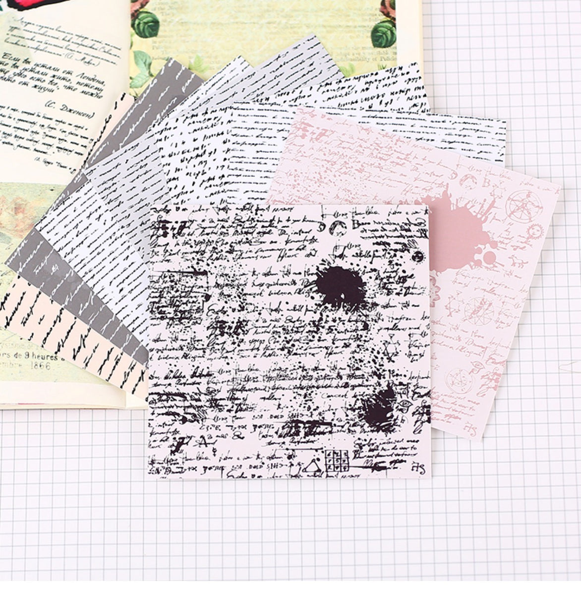 Self Adhesive Scrapbook Paper Letters Hedgehog Journals Fast NZ