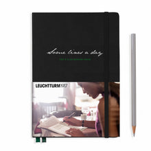 Load image into Gallery viewer, Leuchtturm1917 SOME LINES A DAY | 5 YEAR MEMORY BOOK Medium A5 Black