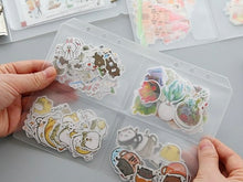 Load image into Gallery viewer, sticker-collecting-album-a5 four pocket slot journal material organiser