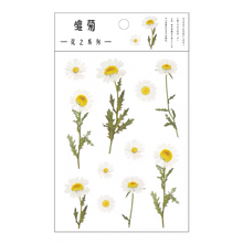 Load image into Gallery viewer, Daisy Flower Stickers 1 sheet