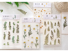 Load image into Gallery viewer, Eucalyptus Stickers 1 Sheet Fern Daisy Stickers