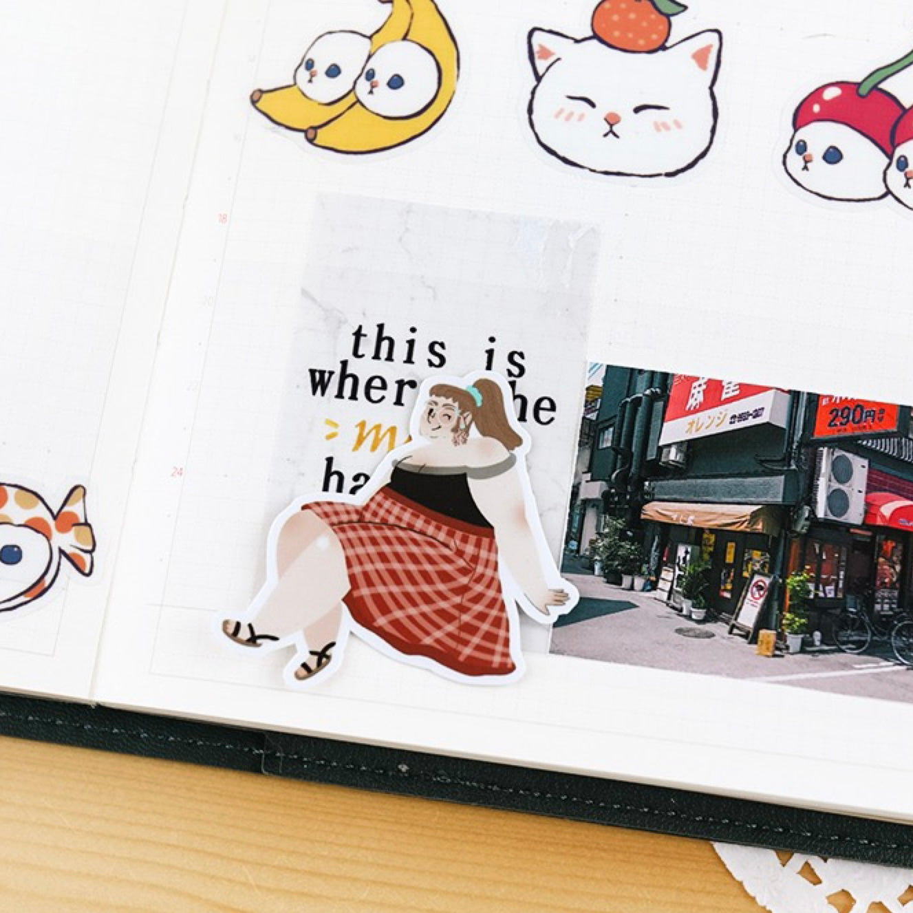 Big Girl Swag Stickers 23 Pcs Hedgehog Journals Fast NZ Delivery