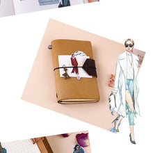 Load image into Gallery viewer, bullet journal scrapbook stickers runway models cool girls 