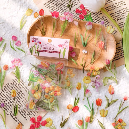 Tulip Flower Stickers bullet journal scrapbooking stickers