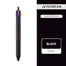 Load image into Gallery viewer, unibazl jetstream multi pen 3 colours bullet journal hobonichi writing pen black 0.5mm