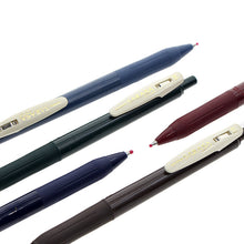 Load image into Gallery viewer, Zebra Sarasa Push Clip Gel Pen Vintage Colour Set 0.5mm bullet journal